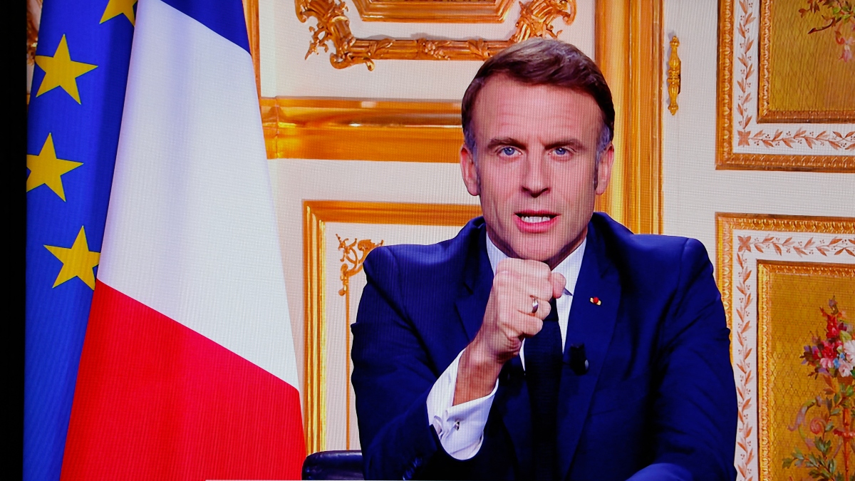 French President Emmanuel Macron. File image/AFP French President Emmanuel Macron. File image/AFP