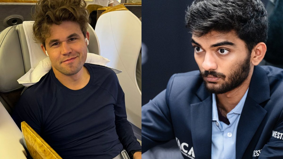 Magnus Carlsen did not take any names when asked to pick his successor. Images: Magnus Carlsen and FIDE on X Magnus Carlsen did not take any names when asked to pick his successor. Images: Magnus Carlsen and FIDE on X