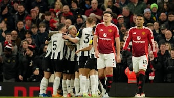 Manchester United's latest setback came against Newcastle United in a 2-0 loss in the Premier League on Monday. AP  