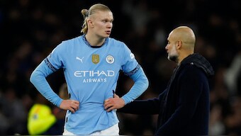 Erling Haaland's Manchester City have lost eight matches in 11 games. Image: Reuters 