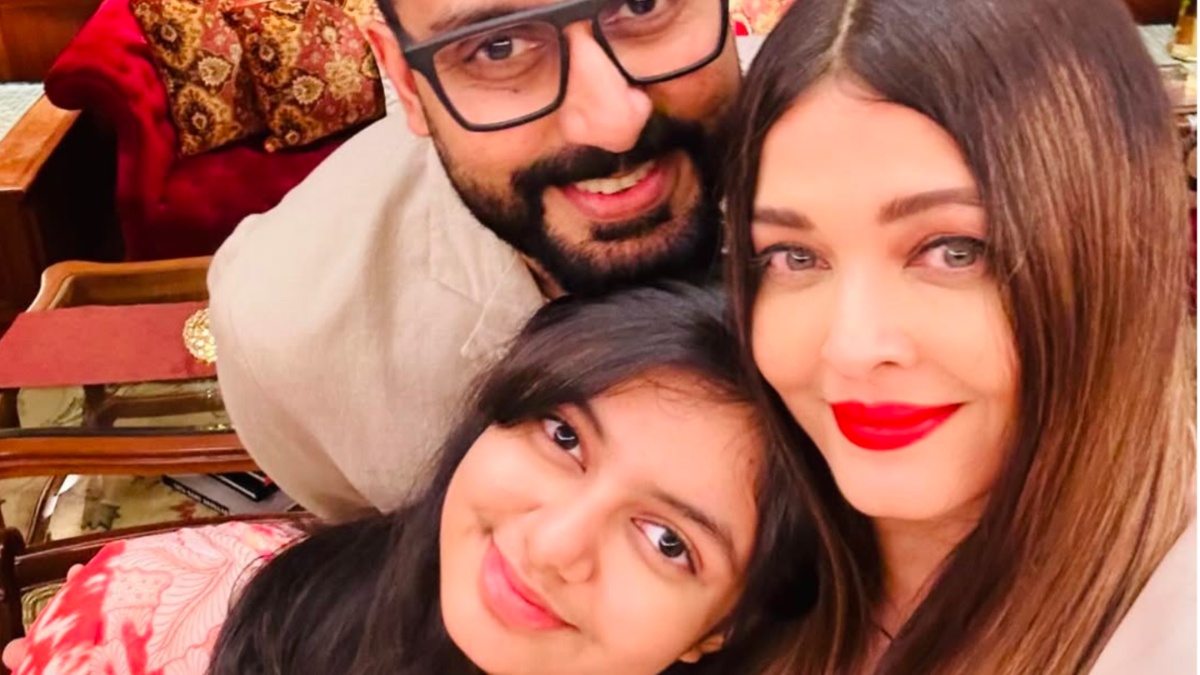 Amid divorce rumours, Abhishek Bachchan turns protective husband for Aishwarya Rai, fans say, 'Look how much he...' Amid divorce rumours, Abhishek Bachchan turns protective husband for Aishwarya Rai, fans say, 'Look how much he...'