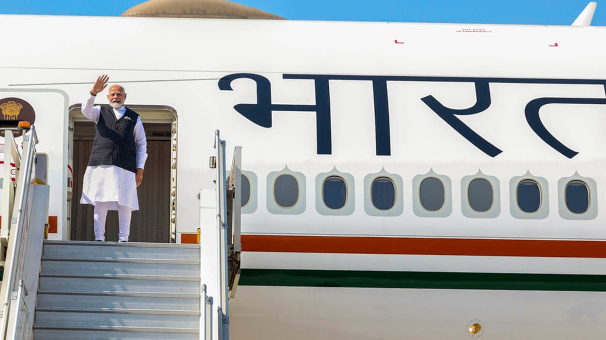 WATCH: PM Modi lands in Kuwait for 2-day-long visit