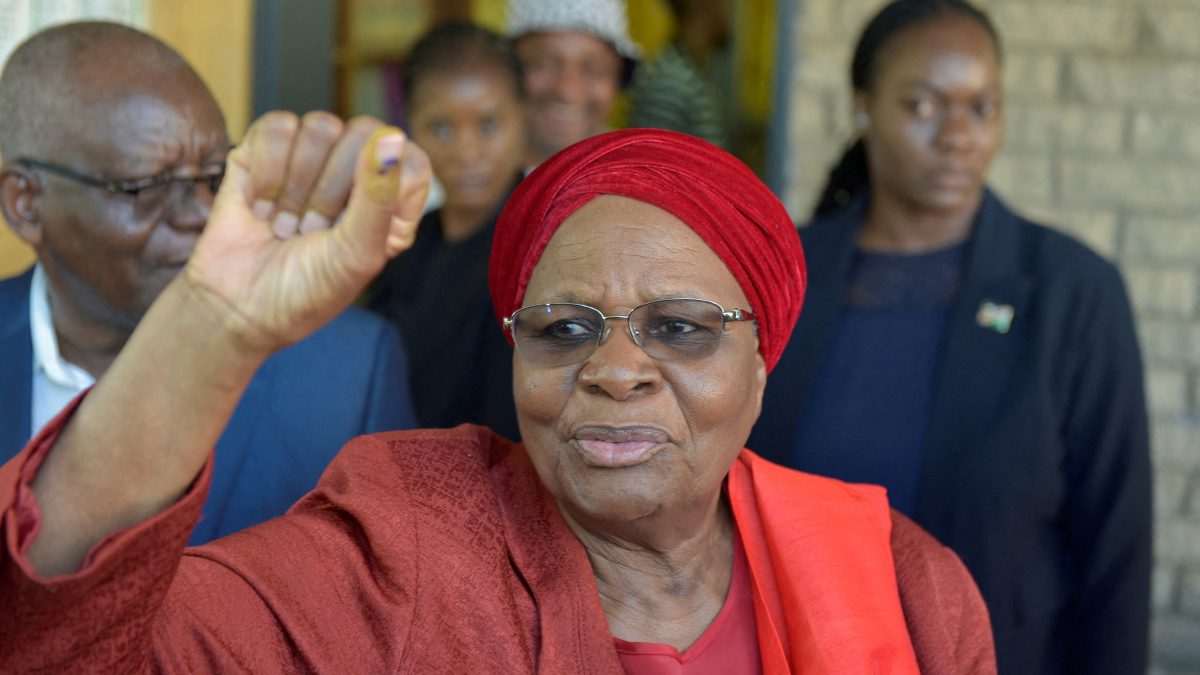 Namibia's SWAPO party emerges victorious in controversial election, Netumbo Nandi-Ndaitwah makes history as country’s first woman president Namibia's SWAPO party emerges victorious in controversial election, Netumbo Nandi-Ndaitwah makes history as country’s first woman president