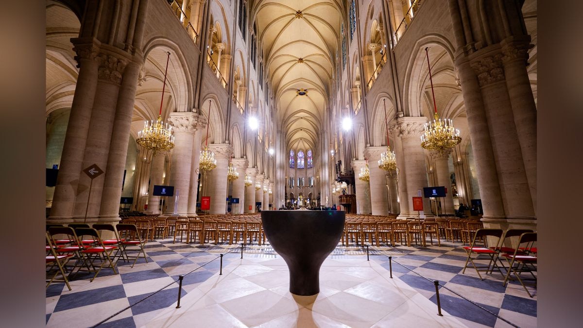 Notre Dame Cathedral reopens, Macron expresses 'gratitude' to those who restored landmark