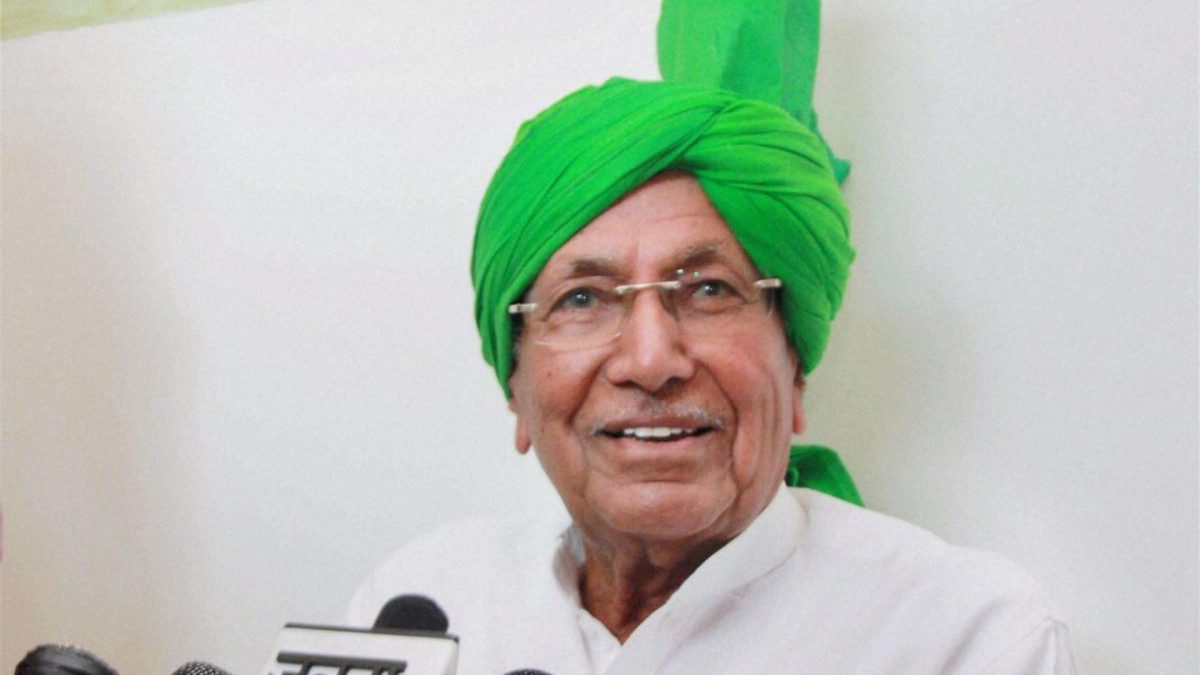 Indian National Lok Dal president, Om Prakash Chautala. Source: PTI | File. Indian National Lok Dal president, Om Prakash Chautala. Source: PTI | File.