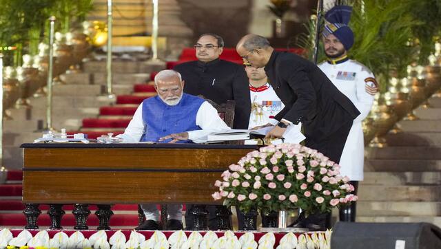 modi oath taking 