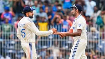 India skipper Rohit Sharma and batter Virat Kohli (Not in photo) were among those to pay tribute to R Ashwin, who retired from international cricket on Wednesday. PTI image 