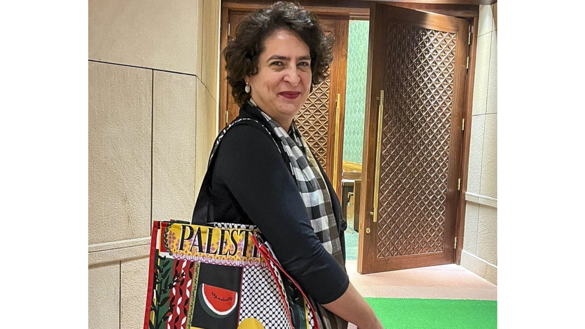 Why Priyanka Gandhi’s bags have stirred a controversy Why Priyanka Gandhi’s bags have stirred a controversy