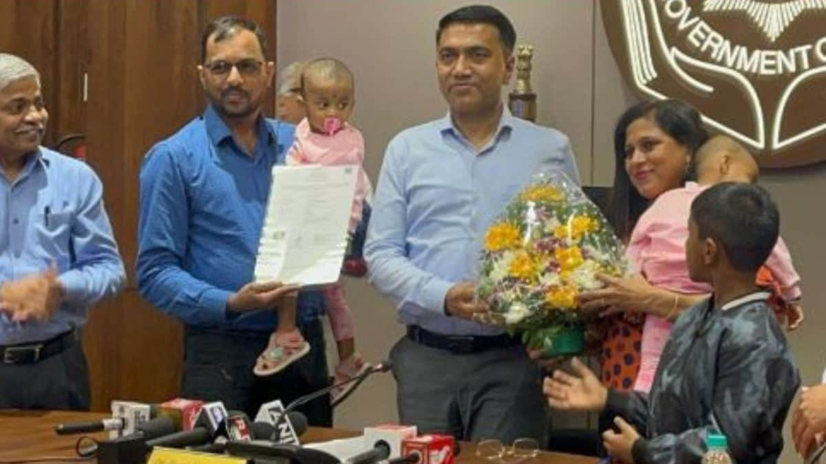 A Pakistani gets Indian citizenship: Dream comes true for 43-year man who came to Goa as a 4-month infant