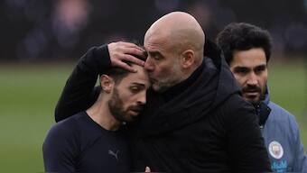 Pep Guardiola's Man City have now lost six Premier League games in the current campaign. Image: Reuters