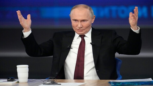 Russian soldiers in Ukraine defending 'national interests', future of Russia, says Putin