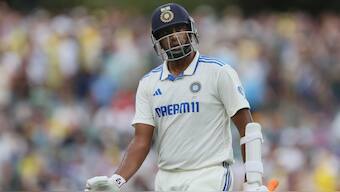 Ravichandran Ashwin's wicket-taking ability gave him an edge over Washington Sundar. Image: AP