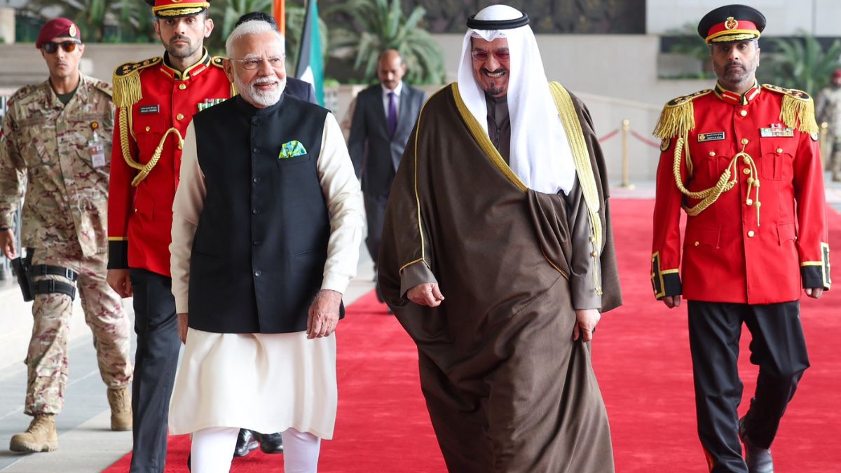 PM Modi receives Kuwait's highest honour 'The Order of Mubarak Al Kabeer'