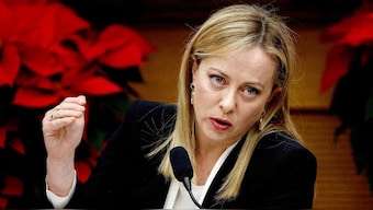 Italy's Prime Minister Giorgia Meloni. File image/ Reuters 