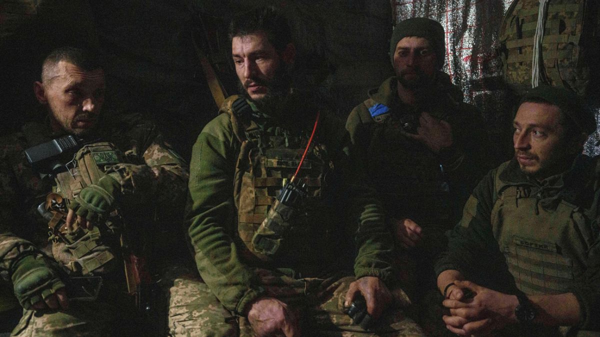 Ukrainian servicemen of 117th Separate Heavy Mechanized Brigade sit in the dugout after firing from their AS-90 self-propelled artillery vehicle towards Russian positions at the front line on Pokrovsk direction, Donetsk region, Ukraine, Wednesday, Dec. 23, 2024. Image- AP Ukrainian servicemen of 117th Separate Heavy Mechanized Brigade sit in the dugout after firing from their AS-90 self-propelled artillery vehicle towards Russian positions at the front line on Pokrovsk direction, Donetsk region, Ukraine, Wednesday, Dec. 23, 2024. Image- AP