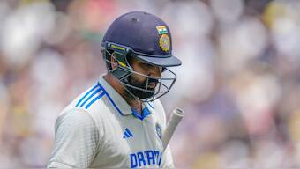 Rohit Sharma made his last appearance in whites for India during the fourth Test of the Border-Gavaskar Trophy against Australia in Melbourne. AP