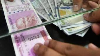 Rupee all time low against dollar. Source: PTI.