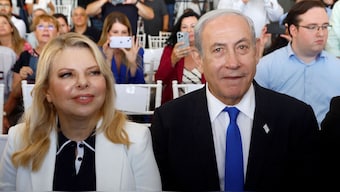 Israeli Prime Minister Benjamin Netanyahu, and his wife Sara Netanyahu. File Image/Reuters
