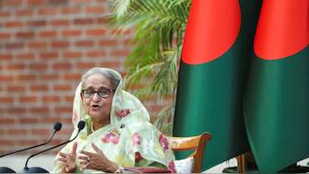 Former prime minister of Bangladesh Sheikh Hasina. Source: Reuters | File.