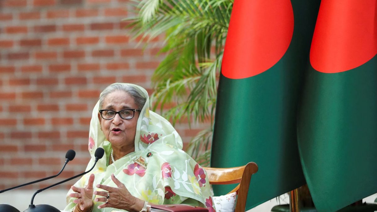 Bangladesh bans broadcast of Hasina's first public address since ouster, calls it 'hate speech' Bangladesh bans broadcast of Hasina's first public address since ouster, calls it 'hate speech'