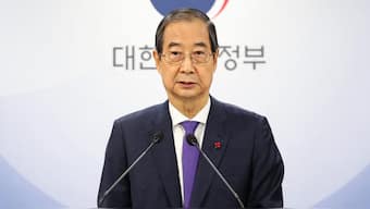 South Korea acting President Han Duck-soo. AFP 