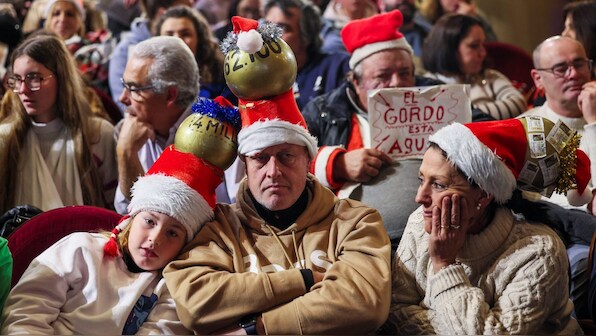Spain's national lottery marks 200-year tradition with record-breaking prize pot
