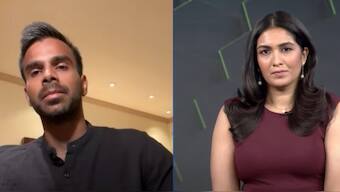 Sumit Nagal opened up on his 2024 season, opting out of the Davis Cup and more. Image: First Sports screengrab 