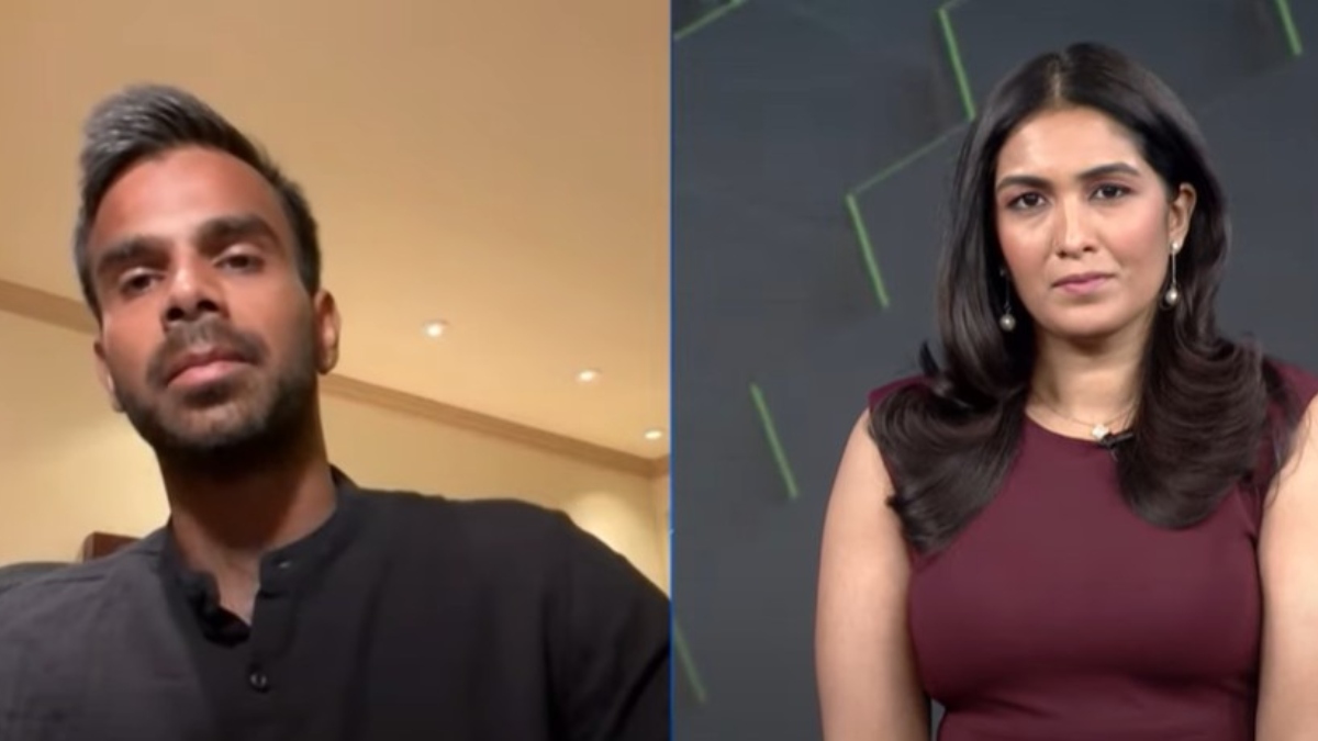 Sumit Nagal opened up on his 2024 season, opting out of the Davis Cup and more. Image: First Sports screengrab Sumit Nagal opened up on his 2024 season, opting out of the Davis Cup and more. Image: First Sports screengrab