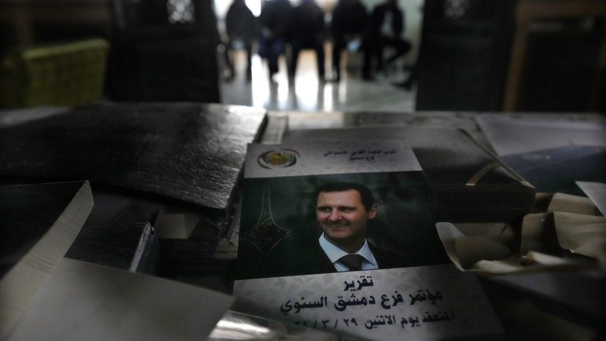 Assad gone, his Baath party freezes its activities ending Arab socialist movement