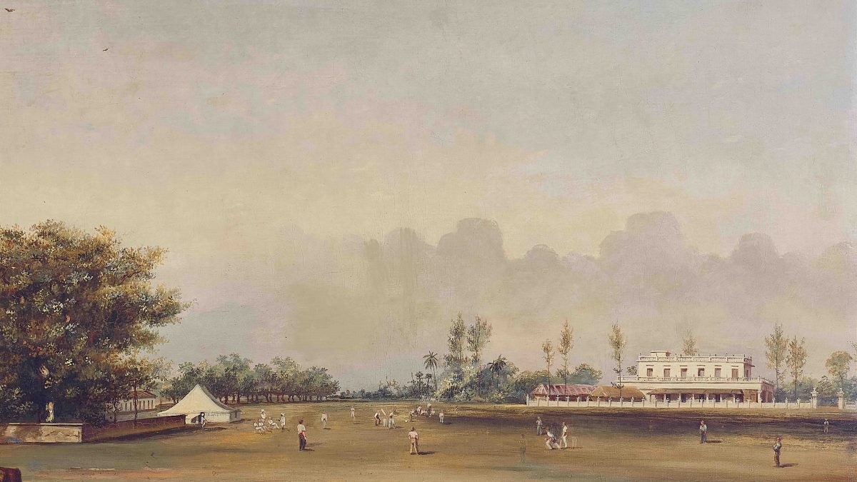 Art Attack | Kiran Nadar Museum of Art acquires India's most important cricket painting 'Cricket Match in India' by Thomas Daniell