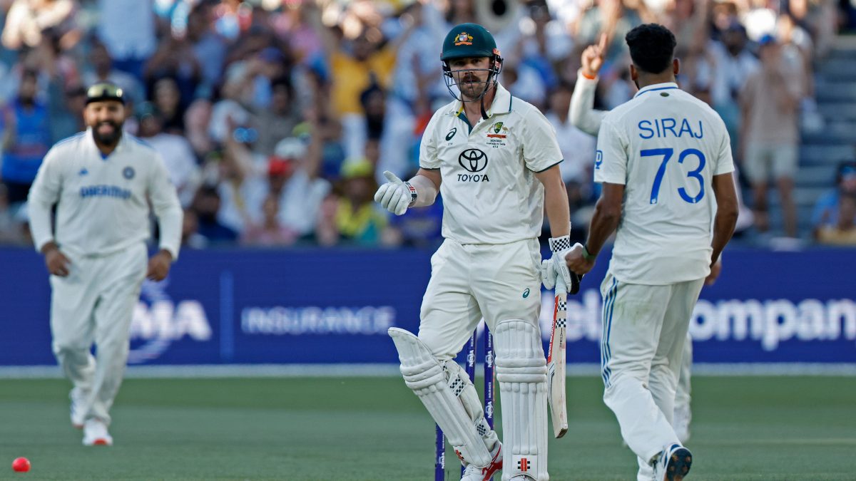 Travis Head and Mohammed Siraj had an intense argument on the pitch on Day 2 of the India vs Australia second Test. Image: AP Travis Head and Mohammed Siraj had an intense argument on the pitch on Day 2 of the India vs Australia second Test. Image: AP
