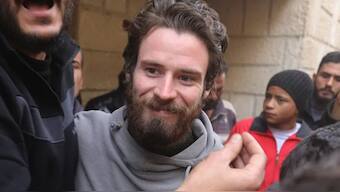 Travis Timmerman, a US citizen, said he was detained in Syria for seven months. Source: AFP. 