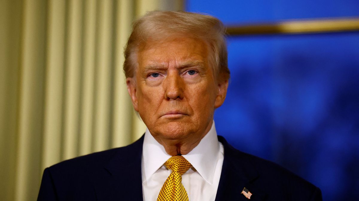 US President-elect Donald Trump attends a meeting with French President Emmanuel Macron at the Elysee Palace in Paris, France, December 7, 2024. File Image/Reuters US President-elect Donald Trump attends a meeting with French President Emmanuel Macron at the Elysee Palace in Paris, France, December 7, 2024. File Image/Reuters