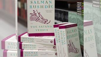 The Satanic Verses is available at a major bookstore in Delhi. X/@sorcerical