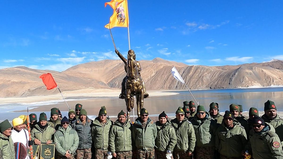 Why a Shivaji statue in Ladakh has sparked a debate Why a Shivaji statue in Ladakh has sparked a debate