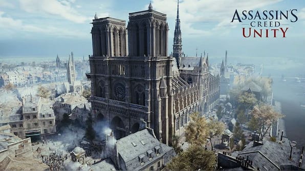 Puzzle 3D Assassin’s Creed – Notre-Dame De Paris – 860 Pièces En Mousse – 56 X 25 X 37 Cm – Instructions Incluses – Dès 14 Ans