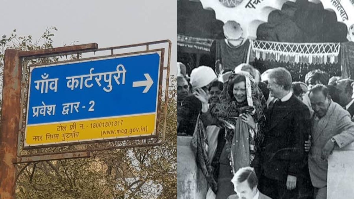 Jimmy Carter was the first American president to visit India after the emergency was lifted. Image courtesy: X/@MM87689255
Jimmy Carter was the first American president to visit India after the emergency was lifted. Image courtesy: X/@MM87689255