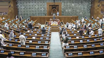 View of the Lok Sabha during the ongoing Winter session of Parliament, in New Delhi, December 16, 2024. PTI

