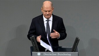 German Chancellor Olaf Scholz. File image/AP