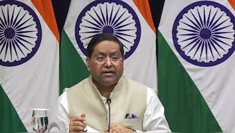 MEA Spokesperson Randhir Jaiswal. PTI file