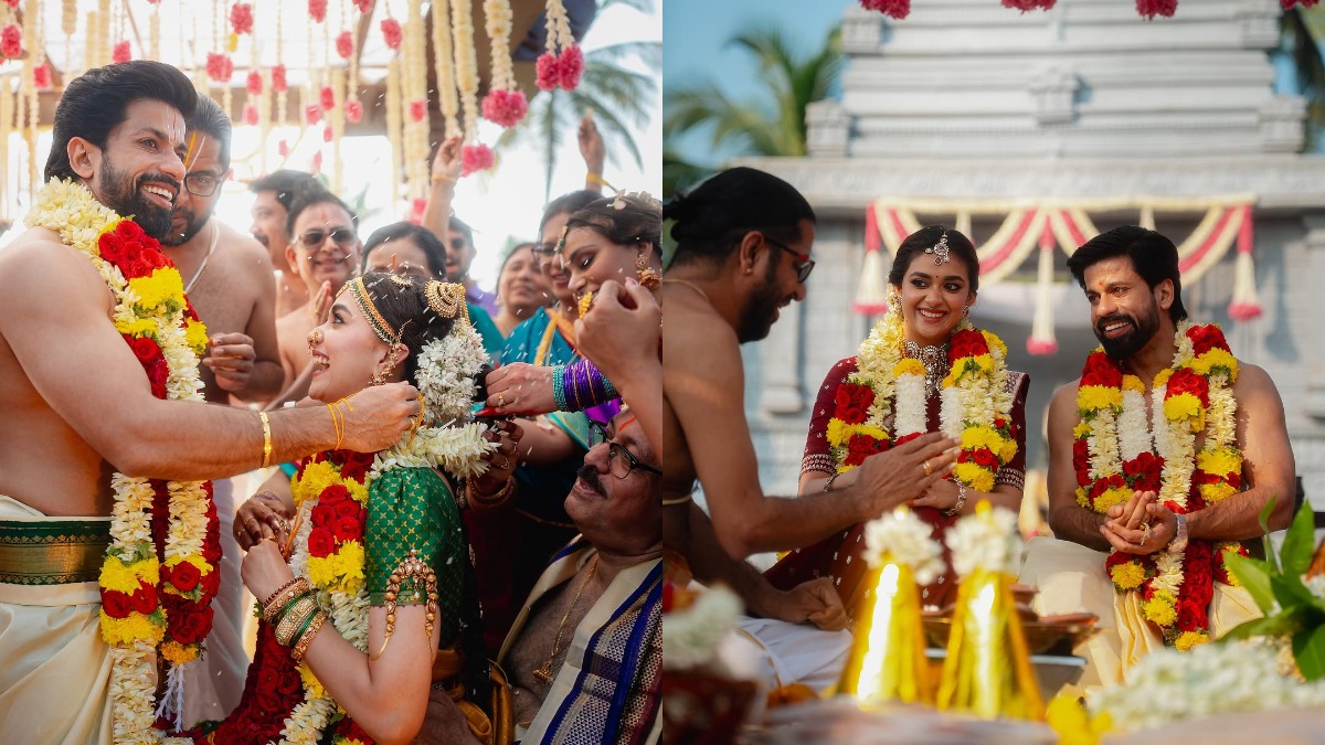 Baby John actress Keerthy Suresh ties the knot with longtime boyfriend Antony Thattil in Goa, shares dreamy wedding pics Baby John actress Keerthy Suresh ties the knot with longtime boyfriend Antony Thattil in Goa, shares dreamy wedding pics