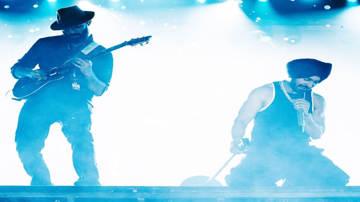 Punjabi singer Diljit Dosanjh performing in Mumbai as part of his Dil-Luminati Tour. In Chandigarh, he declared he wouldn't perform live in the country until improvements were made in India's concert infrastructure, but later backtracked. Image Courtesy: @diljitdosanjh/Instagram Punjabi singer Diljit Dosanjh performing in Mumbai as part of his Dil-Luminati Tour. In Chandigarh, he declared he wouldn't perform live in the country until improvements were made in India's concert infrastructure, but later backtracked. Image Courtesy: @diljitdosanjh/Instagram