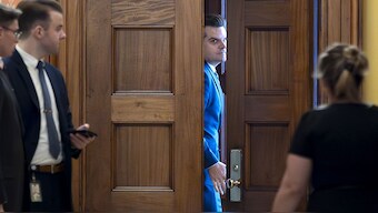 A 37-page report reveals fresh details about Matt Gaetz's alleged behaviour. The report states that he broke multiple state laws and that he’s previously paid a minor for sex. File image/AP