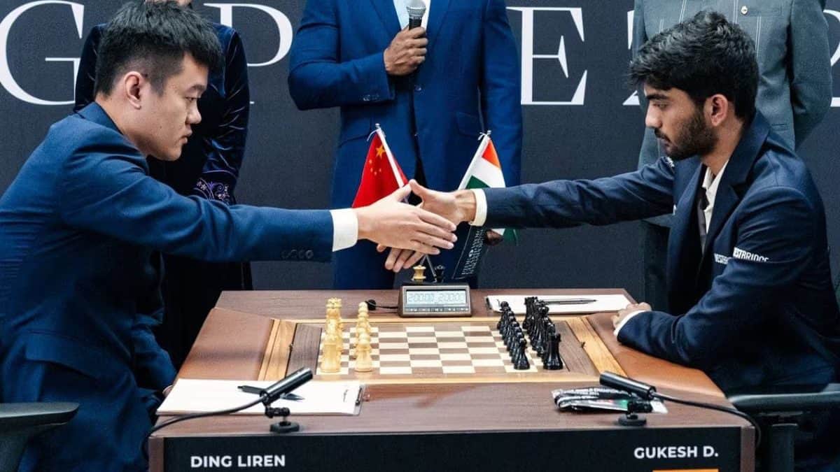 D Gukesh vs Ding Liren Game 10 LIVE Updates, World Chess Championship 2024: Ding-Gukesh engaged in thrilling battle