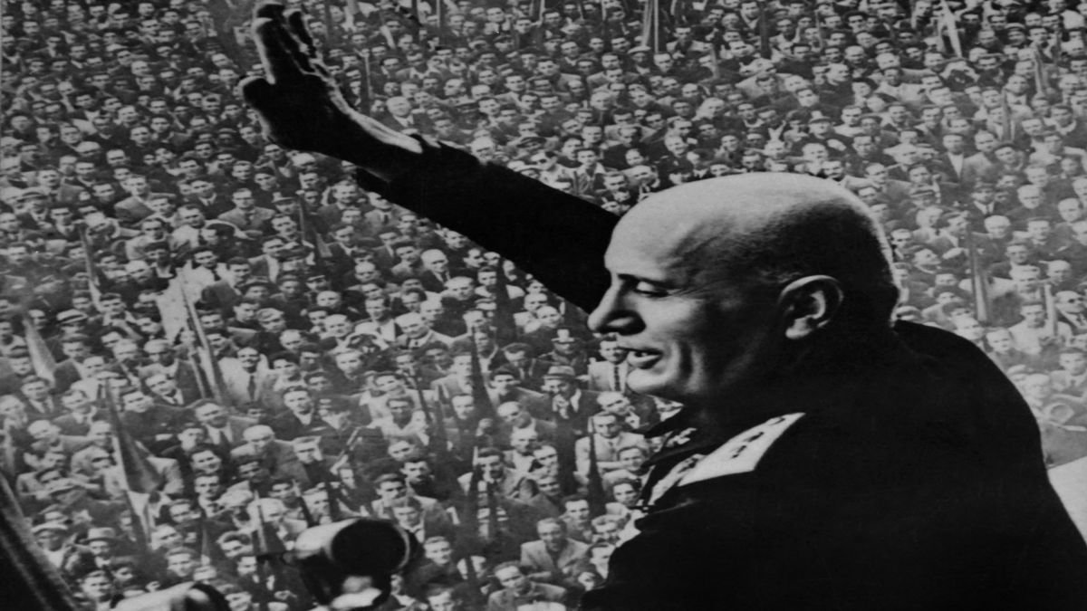 Italy's fascist leader Benito Mussolini waves to his supporters. On January 3, 1925, he began his dictatorship when he asserted his right to supreme power in Italian parliament. File image/AFP Italy's fascist leader Benito Mussolini waves to his supporters. On January 3, 1925, he began his dictatorship when he asserted his right to supreme power in Italian parliament. File image/AFP