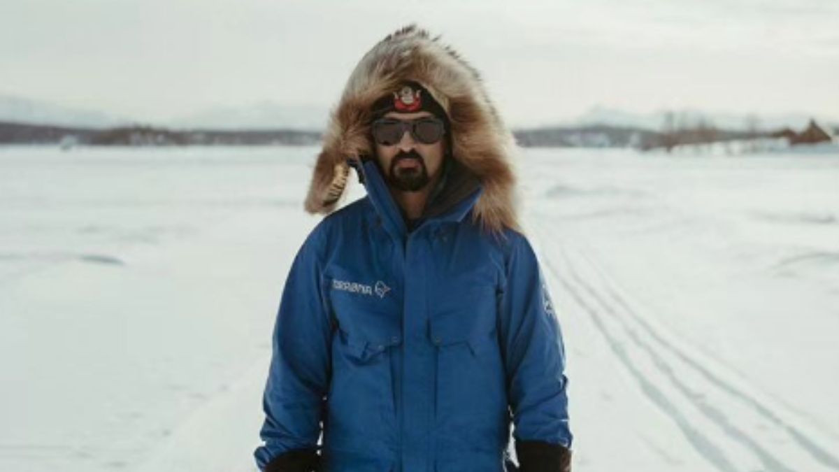 Akshay Nanavati has his eyes focused on becoming the first person to complete an unsupported, coast-to-coast ski crossing of the coldest, windiest and loneliest continent of the Earth, covering 2700 km. Image courtesy: Instagram/@fearvana Akshay Nanavati has his eyes focused on becoming the first person to complete an unsupported, coast-to-coast ski crossing of the coldest, windiest and loneliest continent of the Earth, covering 2700 km. Image courtesy: Instagram/@fearvana