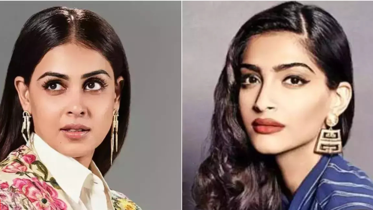 Genelia D'Souza's fans brutally troll Sonam Kapoor, say 'Jealousy can be seen on your face,' as the 'Raanjhanaa' actress makes this remark in viral video Genelia D'Souza's fans brutally troll Sonam Kapoor, say 'Jealousy can be seen on your face,' as the 'Raanjhanaa' actress makes this remark in viral video