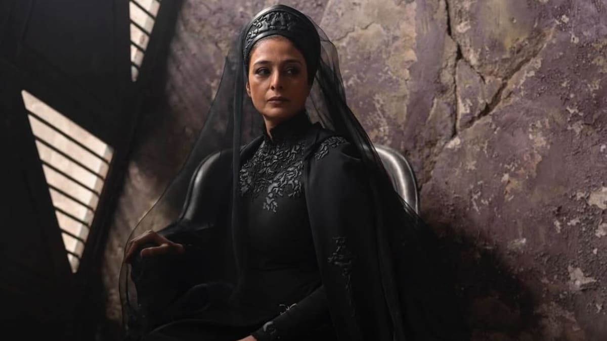 Tabu takes the center stage with her performance as Sister Francesca in Dune: Prophecy