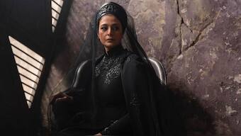 Tabu takes the center stage with her performance as Sister Francesca in Dune: Prophecy