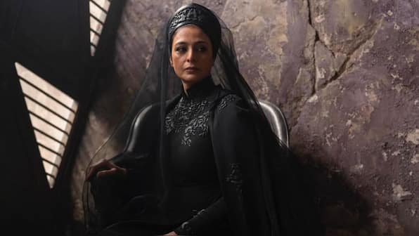 Tabu takes the center stage with her performance as Sister Francesca in Dune: Prophecy